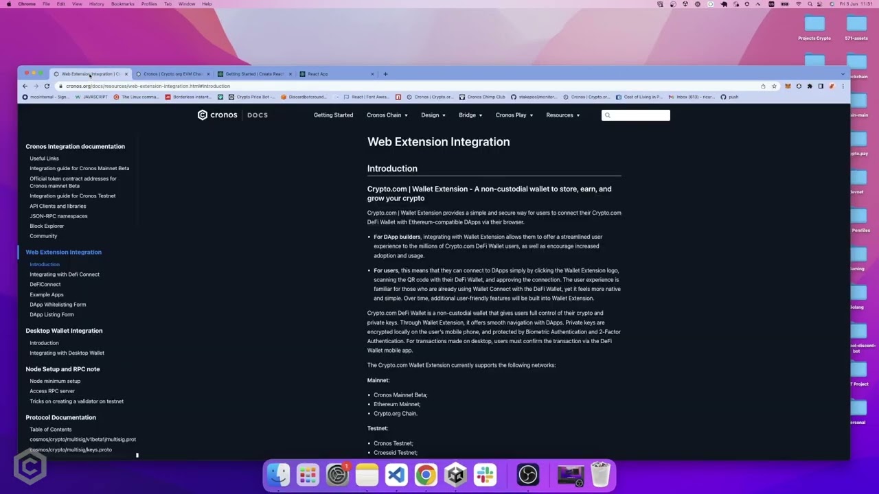 Getting started with Cronos Chain