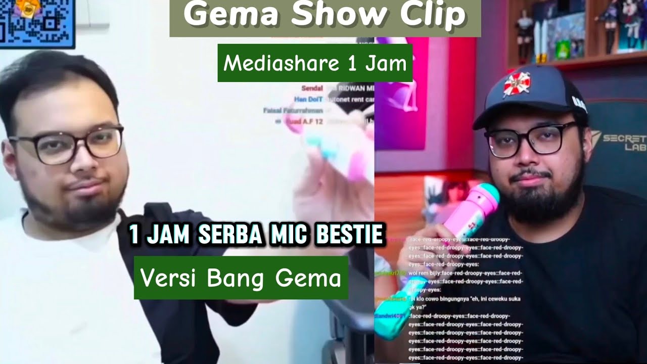 Gema Show Clip : 1 Jam Serba Mic Bestie Versi Bang Gema (Mediashare) 