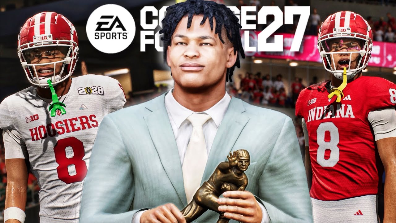 Я выиграл Хайсман в качестве ресивера-первокурсника... | College Football 27