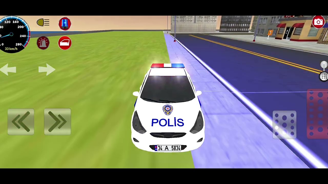 كمين دورية للشرطة على الطريق السريع👮🏻‍♂️🚓 وملاحقة السيارات المسرعة🚨