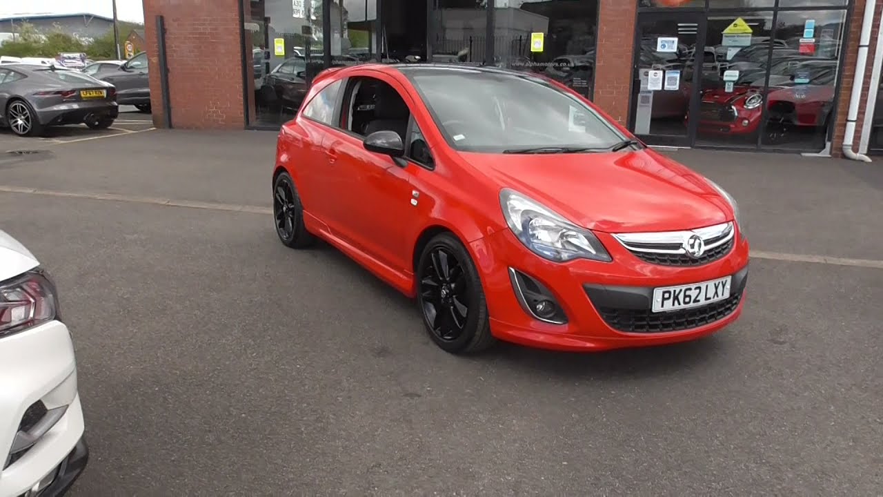 VAUXHALL CORSA LIMITED EDITION 2012