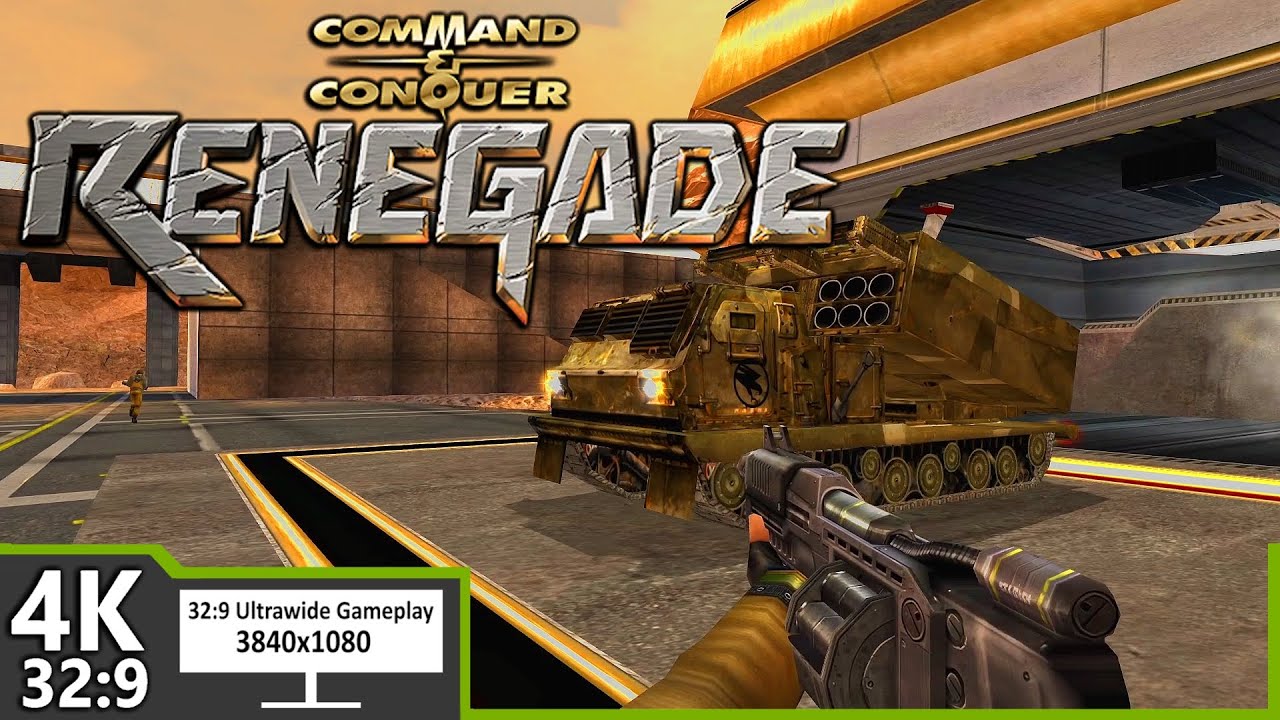 COMMAND & CONQUER RENEGADE MULTIPLAYER with Bots Gameplay  - 32:9 Aspect Ratio
