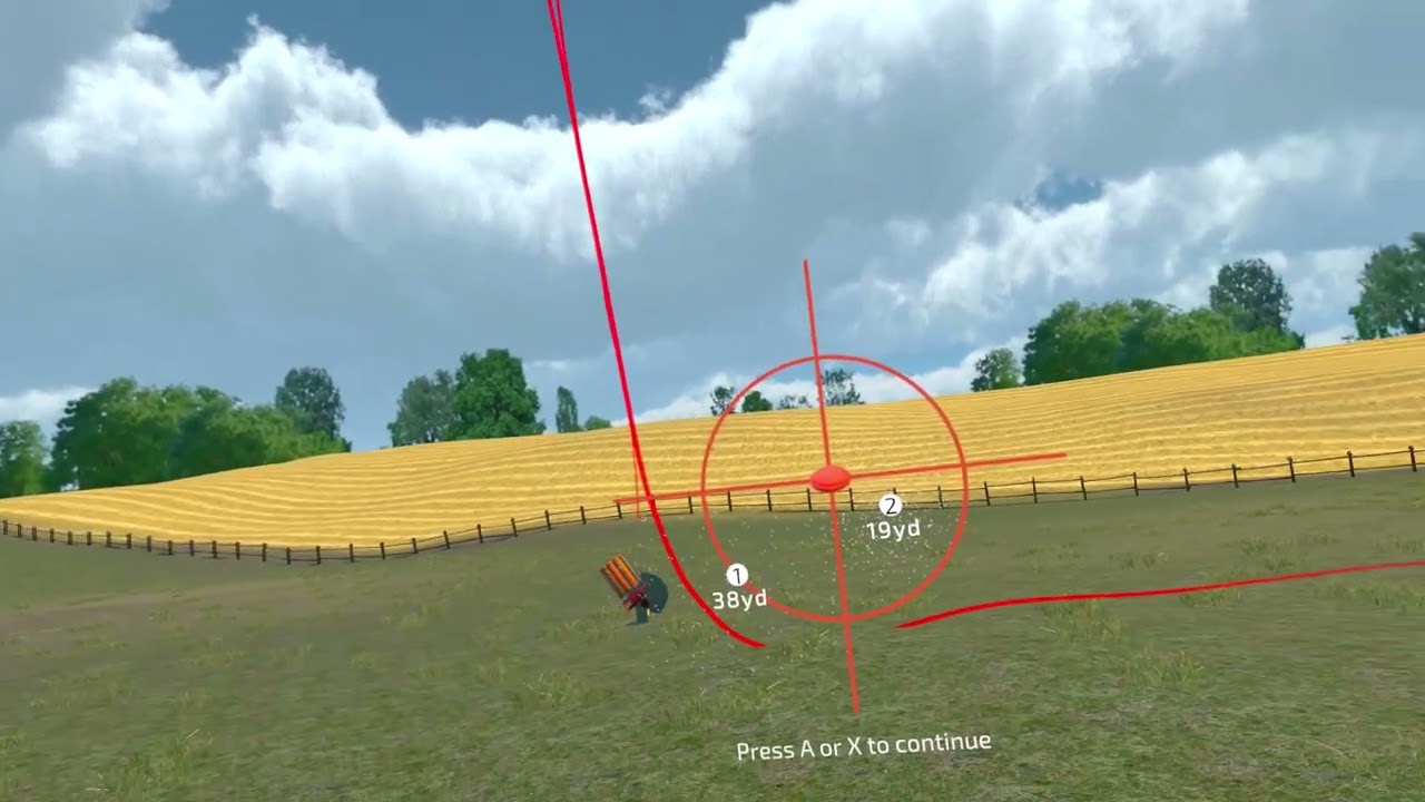 Sporting on Clay Hunt VR with the MegaVR Simstock