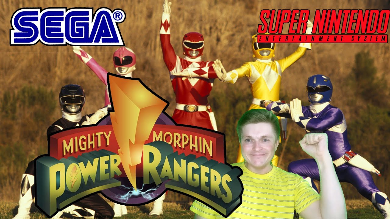 Игровой стрим/Mighty Morphin Power Rangers/SNES/Sega