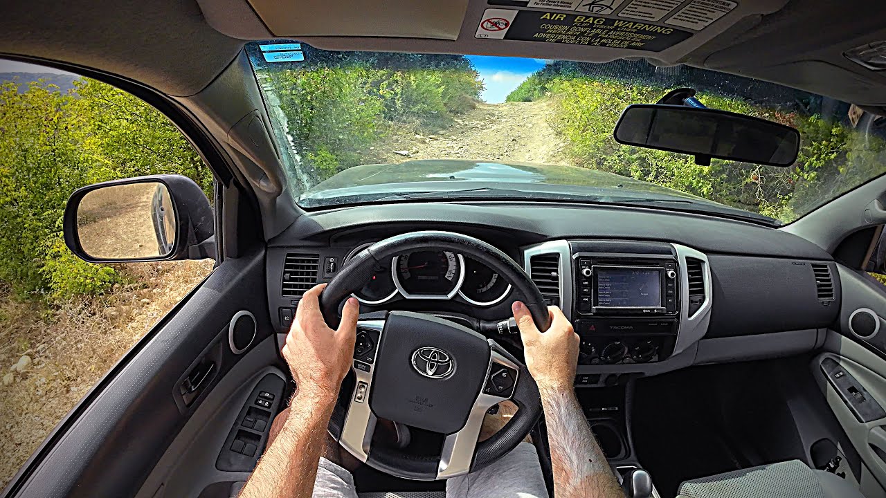 2015 Toyota Tacoma 4.0L | POV - OffRoad Test Drive 4K HDR
