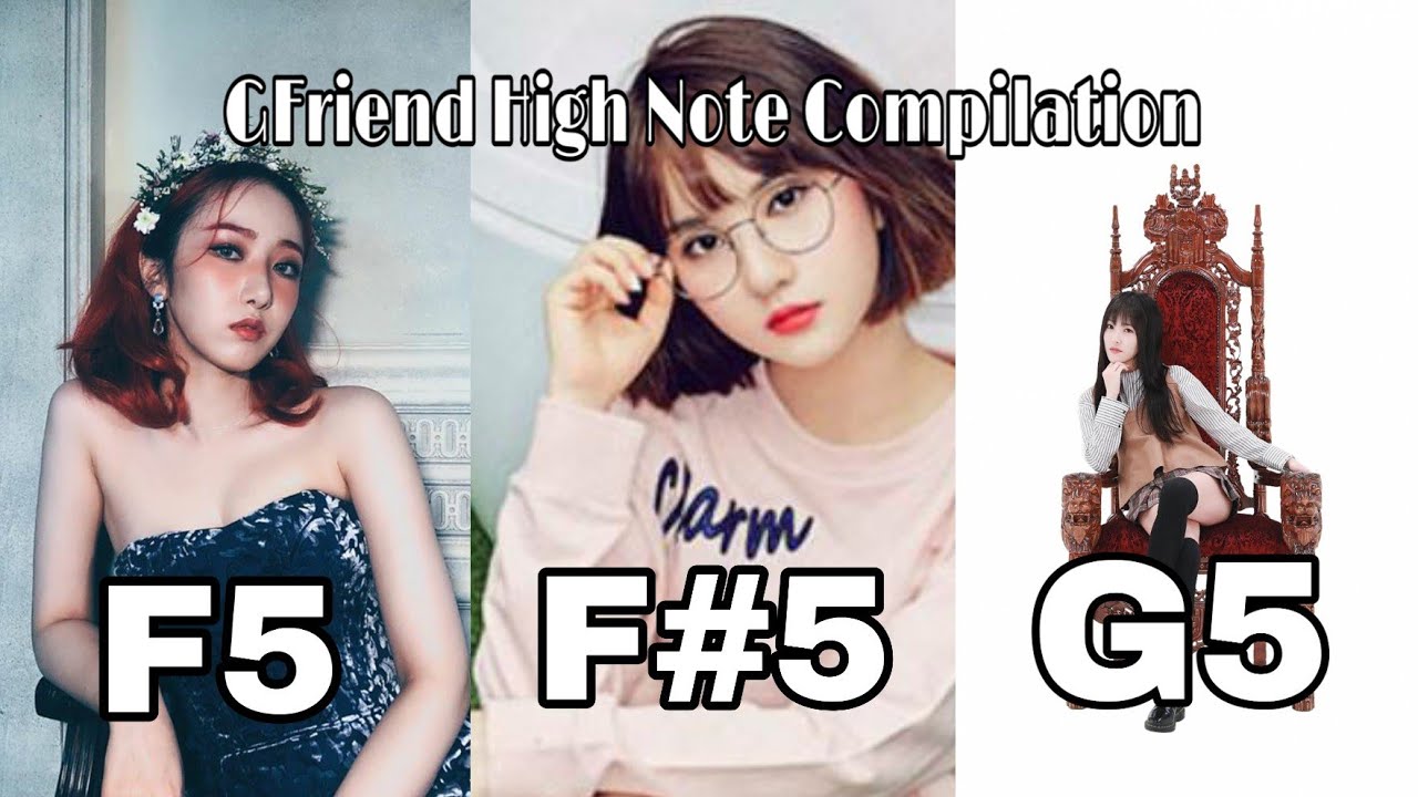 GFriend Belting Range (All Members) | B4 - G5 | GFriend High Notes Compilation (Title Tracks Only)