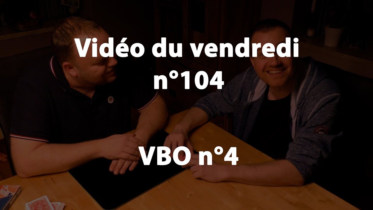 Régis & Philippe - Les 6 Australiens - Tour de magie avec des cartes n°104