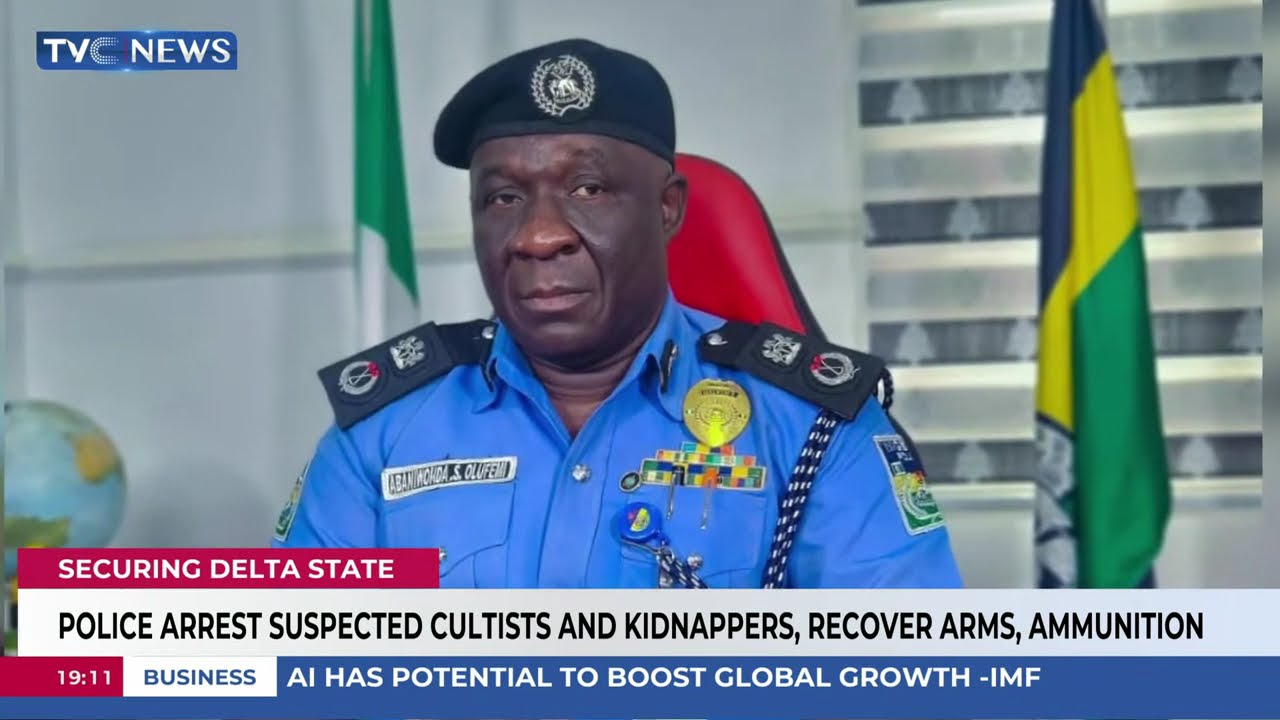 Police Arrest Suspected Cultists and Kidnappers, Recover Arms, Ammunition in Delta State