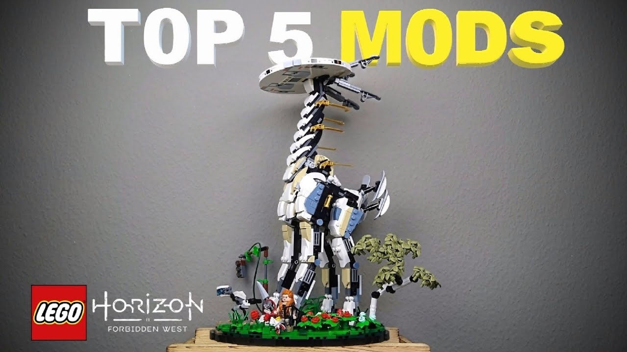 5 MODS you Should Do To Your LEGO Horizon Forbidden West Tallneck! [76989]