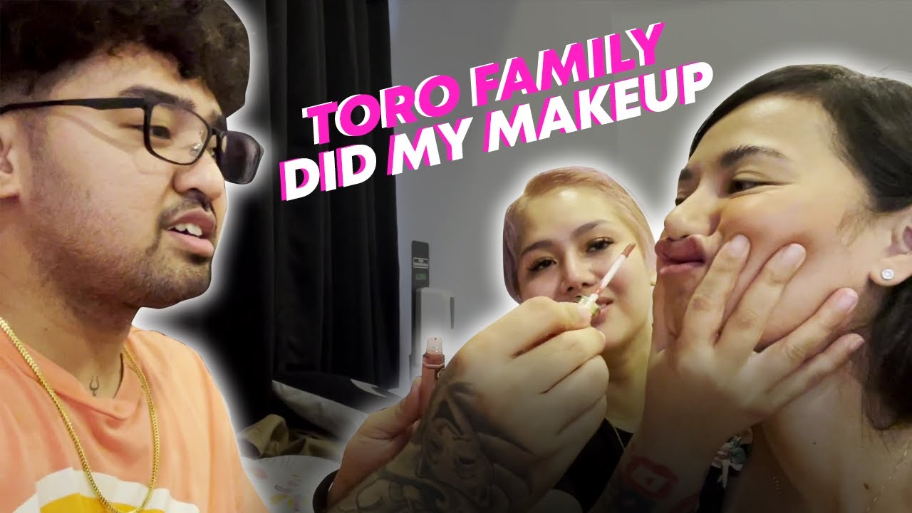 TORO FAM DID MY MAKEUP