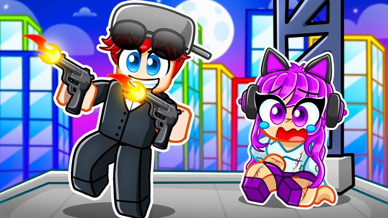 Playing Roblox as a PROTECTIVE CRIME BOSS!