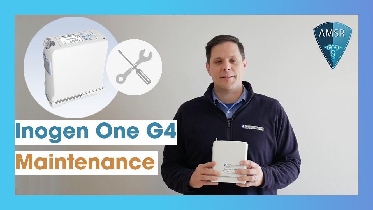 Техническое обслуживание Inogen One G4: Регулярное техническое обслуживание Inogen One G4