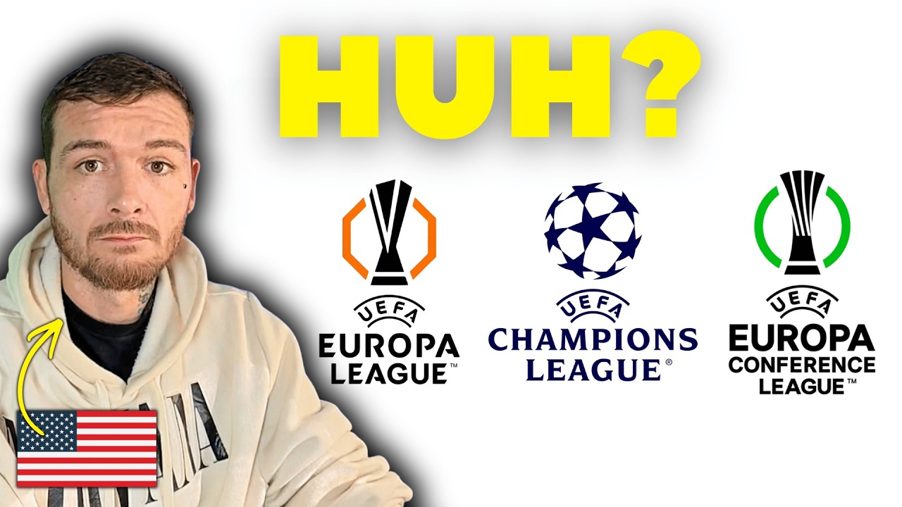 American Reacts to European football (Soccer) Leagues Explained for Americans