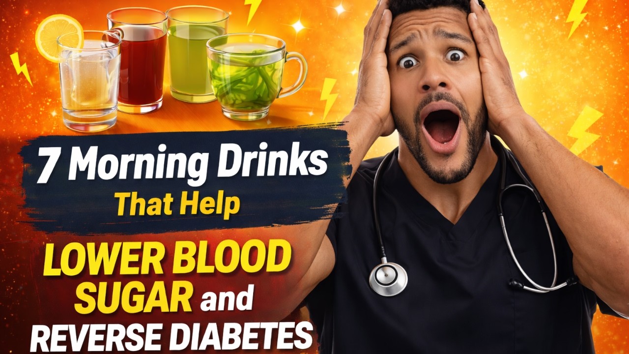 Doctor Explains: 7 Morning Drinks That Help Lower Blood Sugar and Reverse Diabetes.