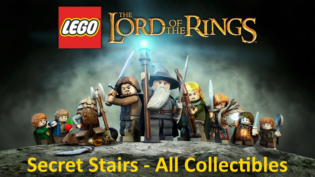 LEGO The Lord of the Rings - Secret Stairs - All Collectibles 100% Walkthrough
