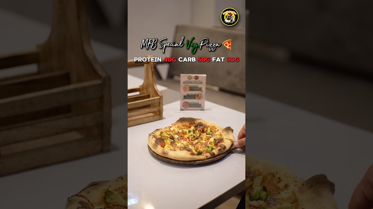 High Protein Wheat Pizza | Muscle Food Bar #pizza #wholegrainrice