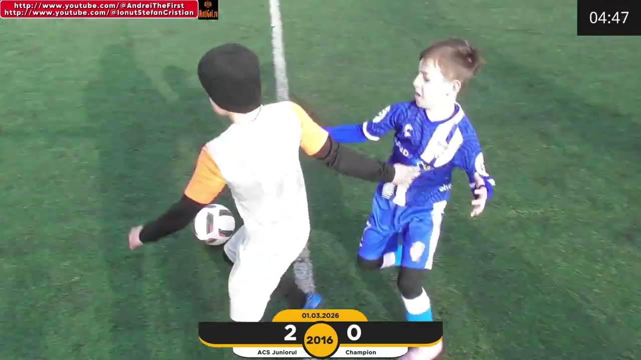 01.03.2026 - ACS Juniorul - Champion 6-3