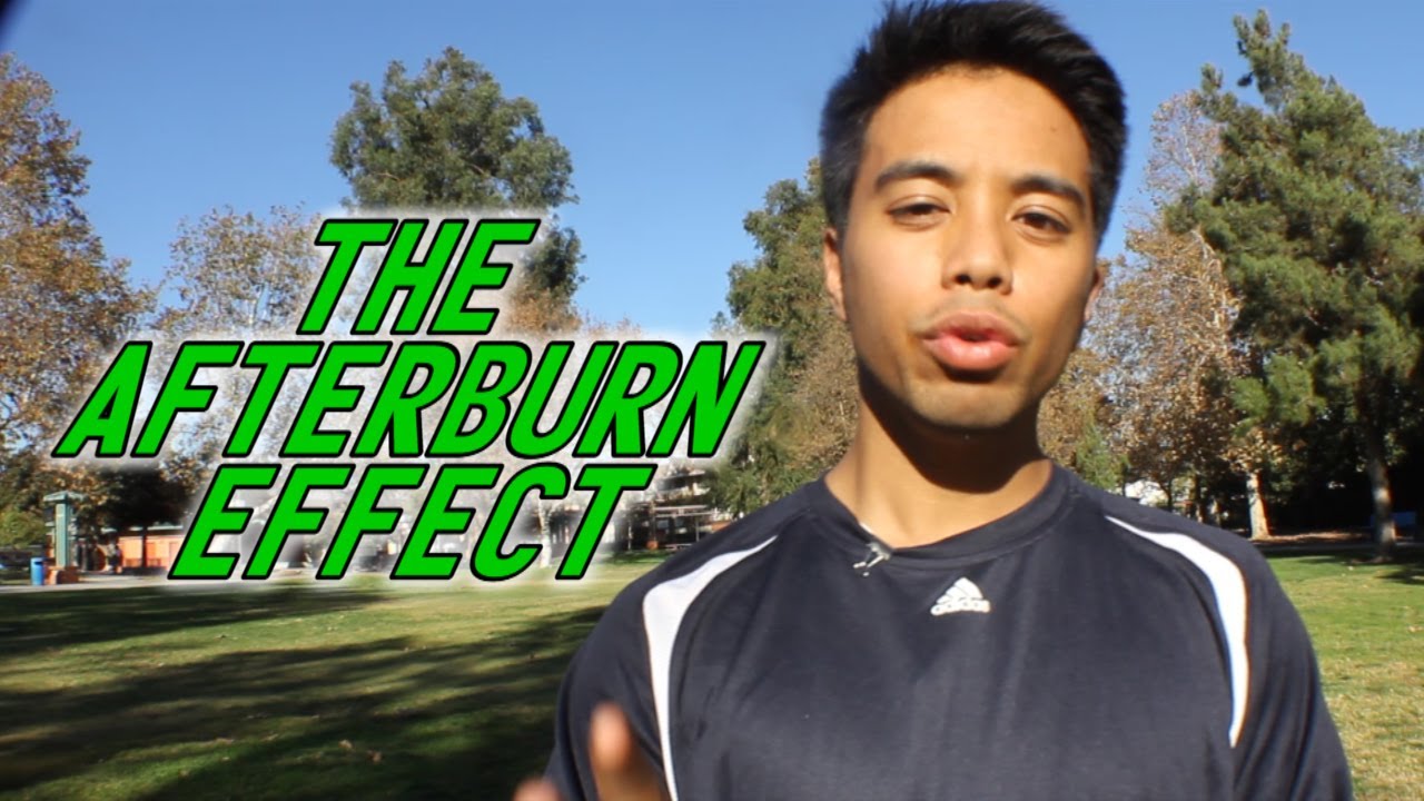 what is the afterburn effect???