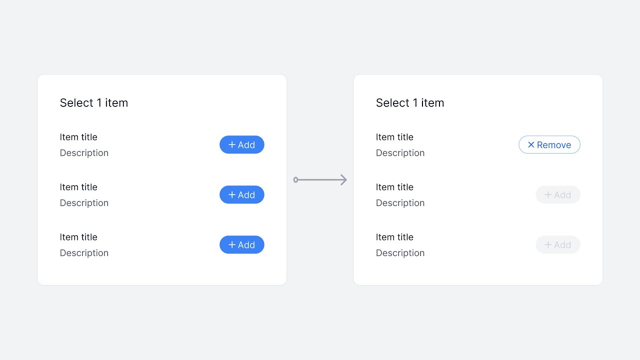 Create logic for selecting max items in Figma