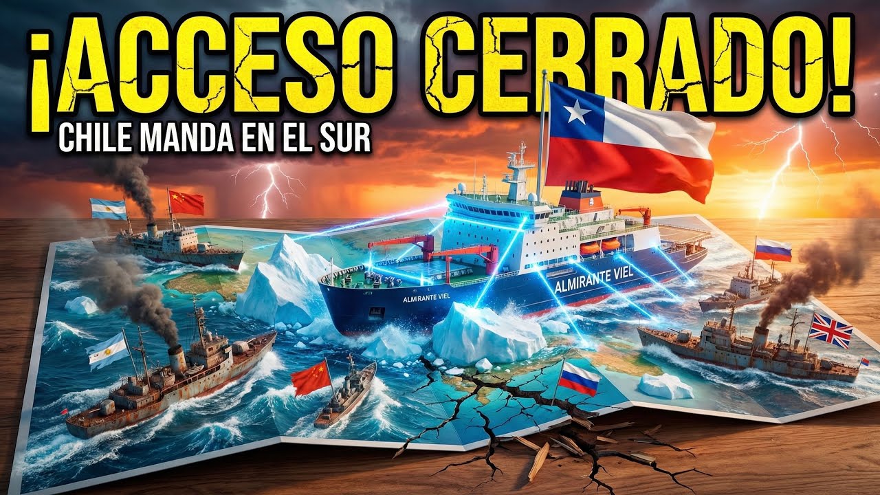 ¡HUMILLACIÓN TOTAL! Chile cierra el Drake y deja a la región sin salida al mar