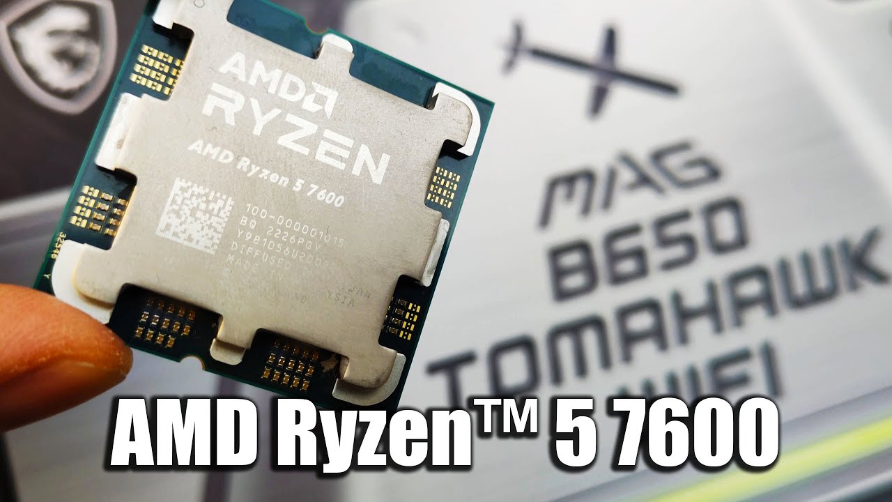 AMD Ryzen 5 7600 İşlemci ve MSI B650 TOMAHAWK WI-FI Anakart İncelemesi
