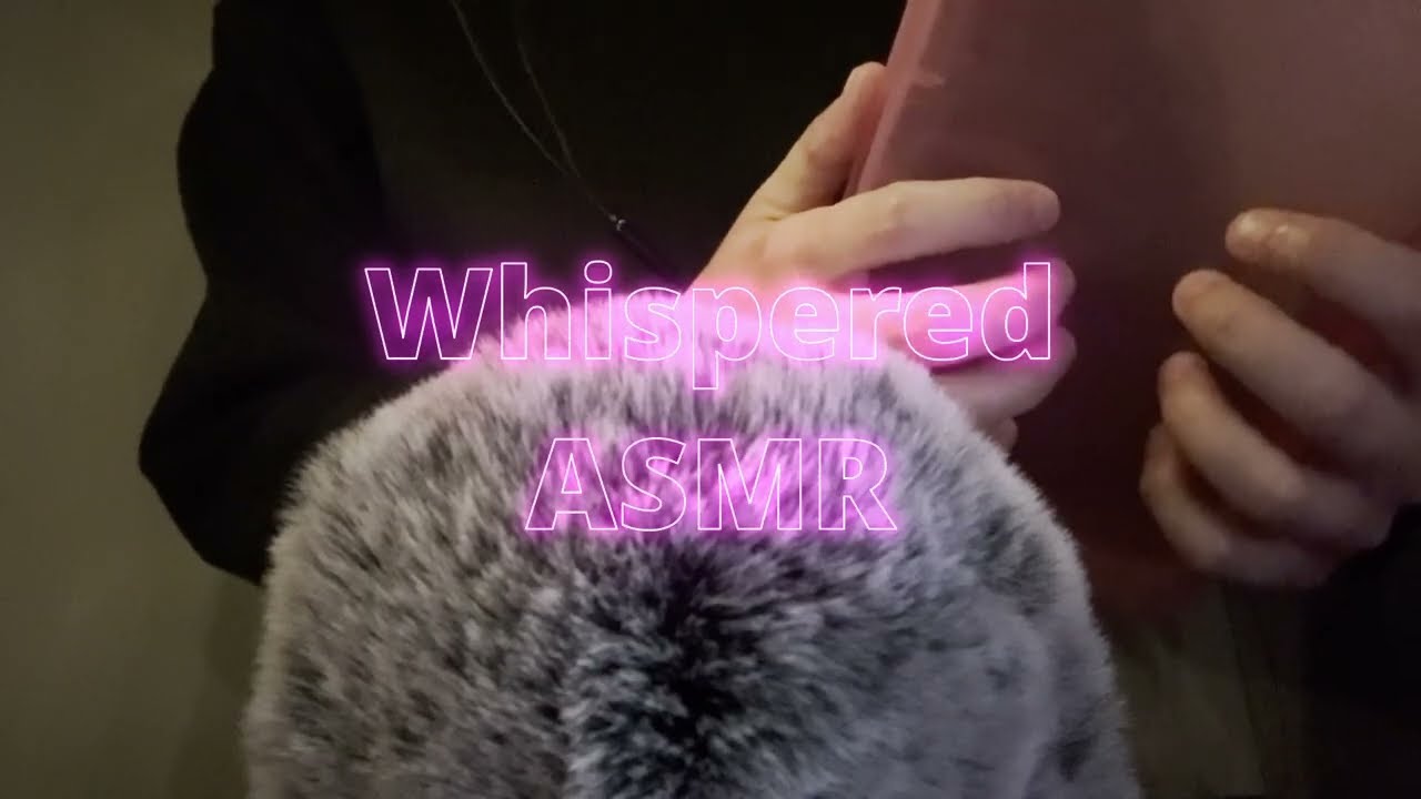 ASMR 99% of You Will Fall Asleep To 😴 Whispering, Fluffy Mic & Classic Tapping