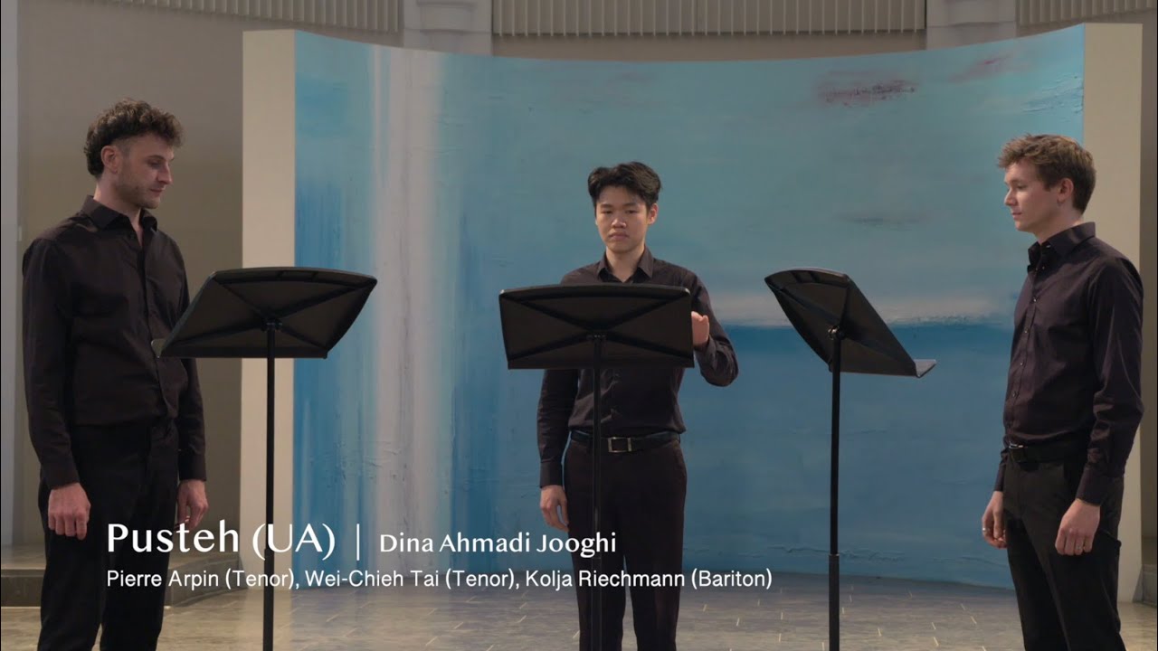 Dina Ahmadi Jooghi-Pusteh (2024) for Voice trio