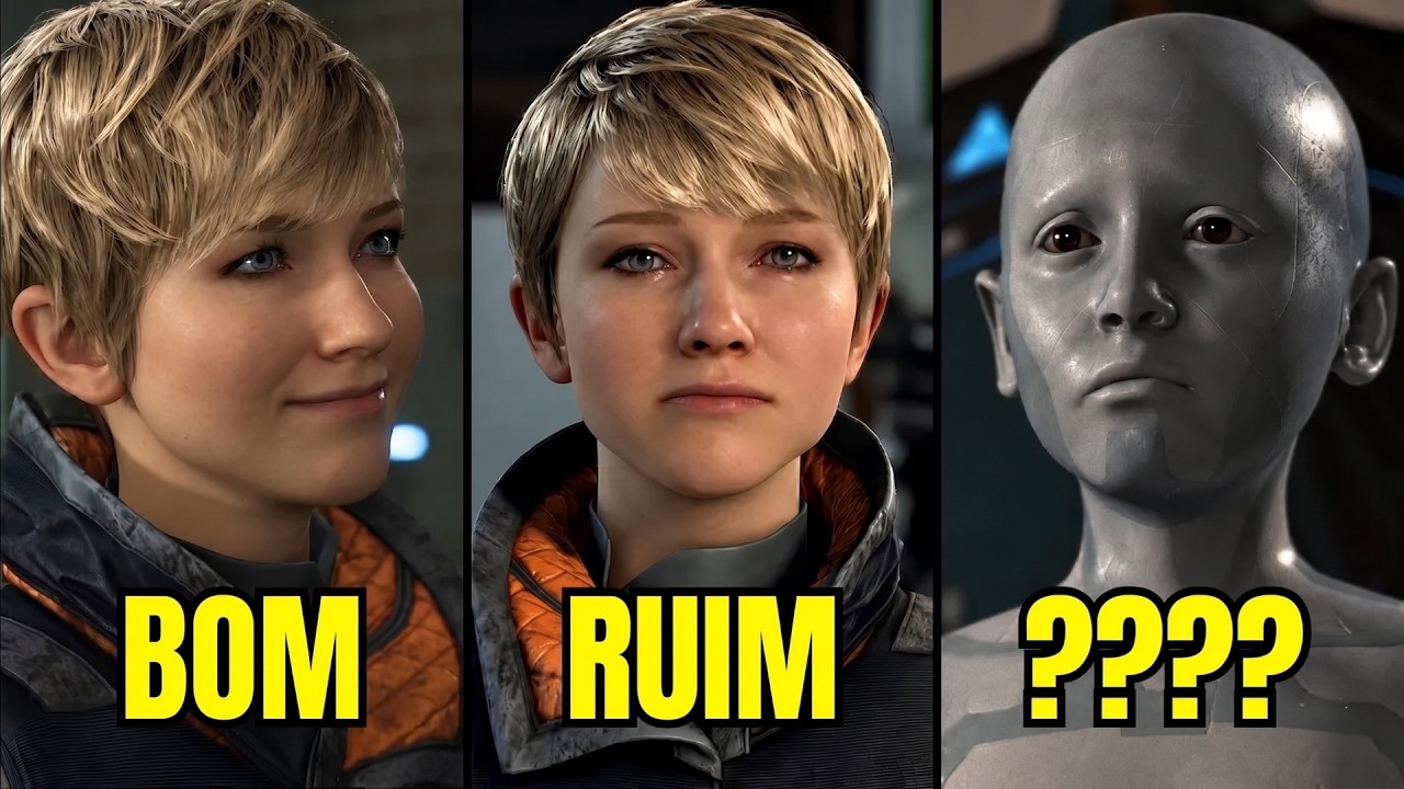 Os 30 FINAIS da KARA em DETROIT BECOME HUMAN