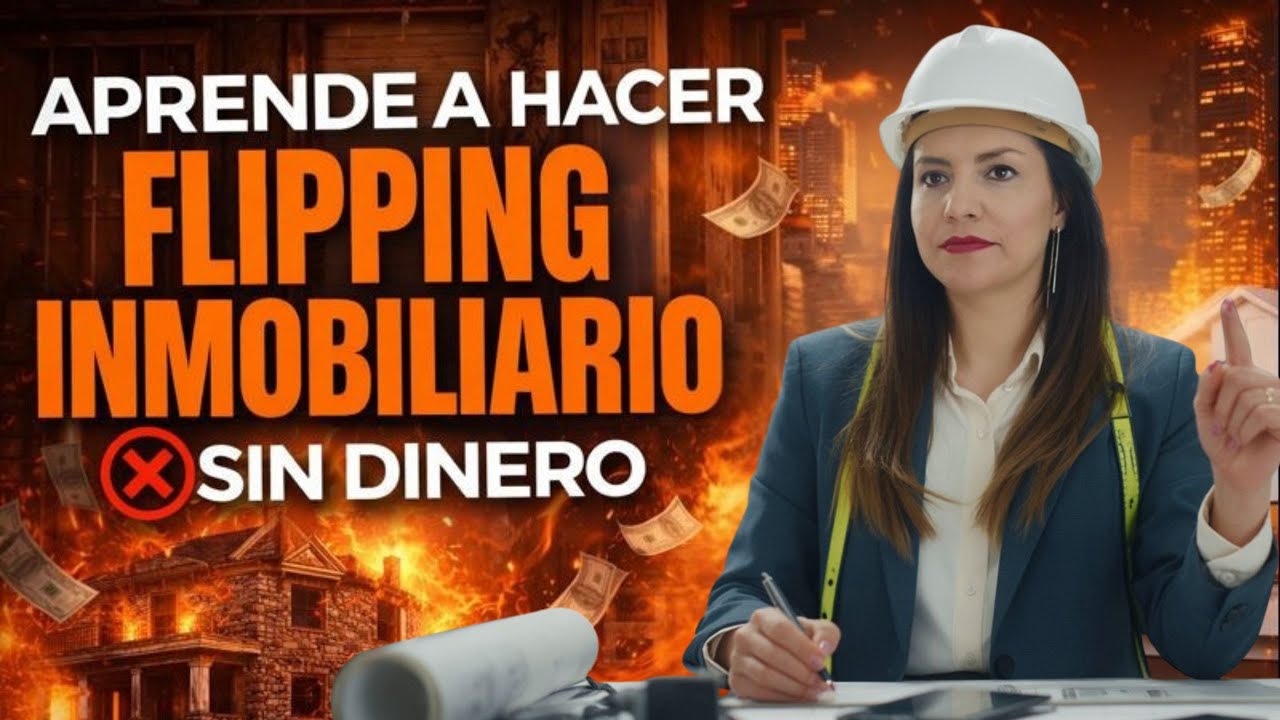 Cómo Hacer Flipping Inmobiliario SIN DINERO (El método secreto de 3 pasos)  🛠️