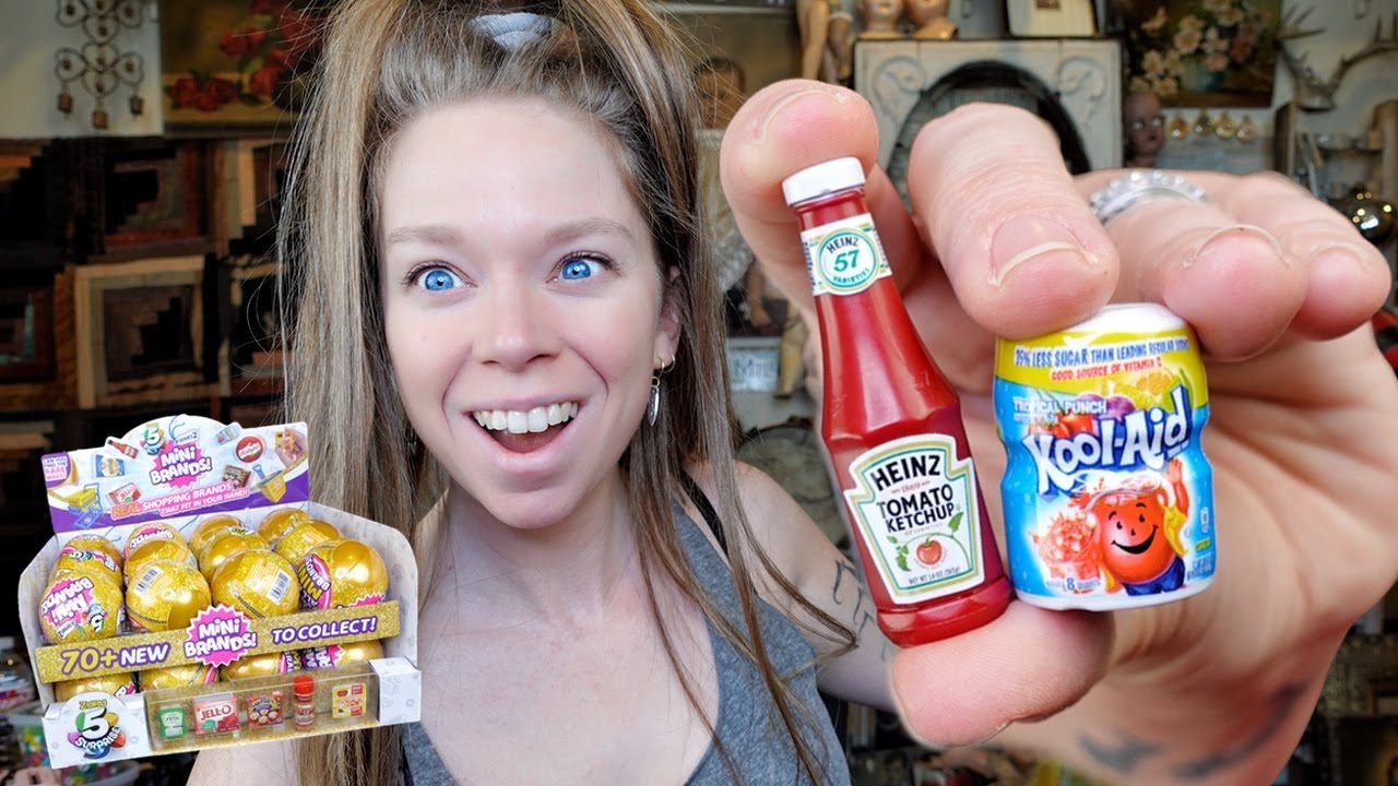 Unboxing *NEW SERIES 2* TINY REAL GROCERIES! - Realistic Food Miniatures!