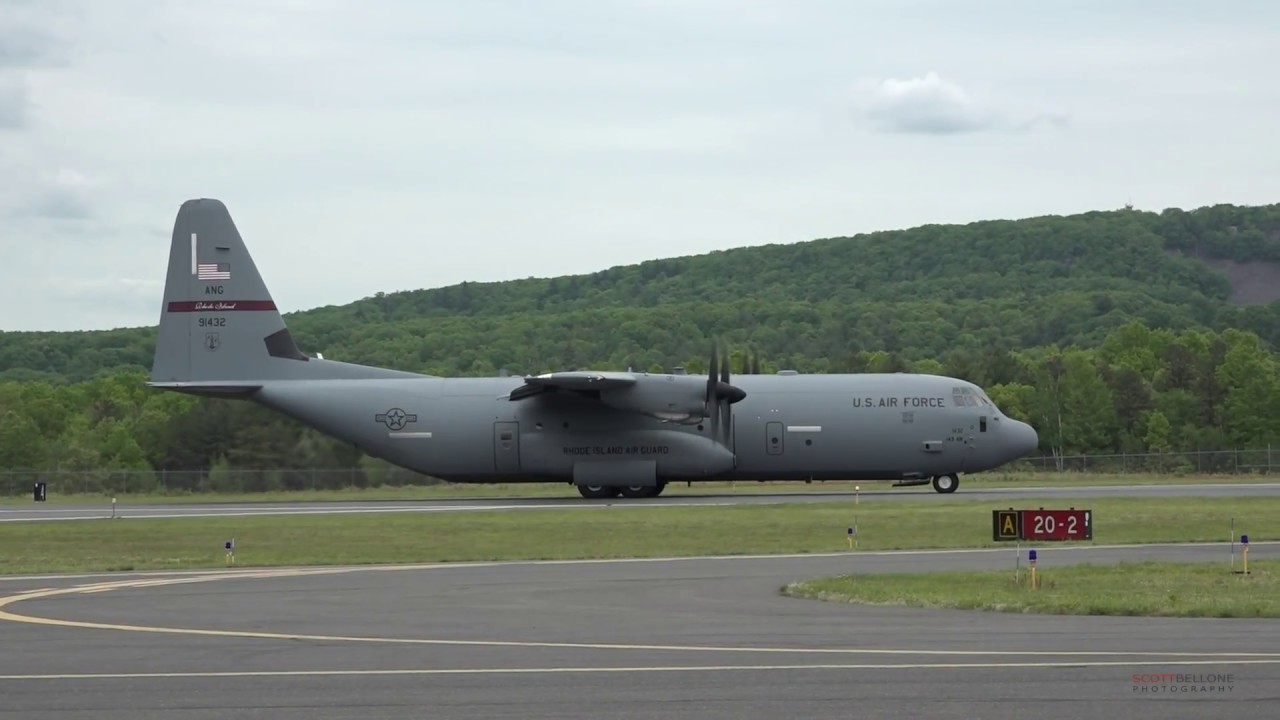 Shorter distance takeoff of a C-130J Hercules