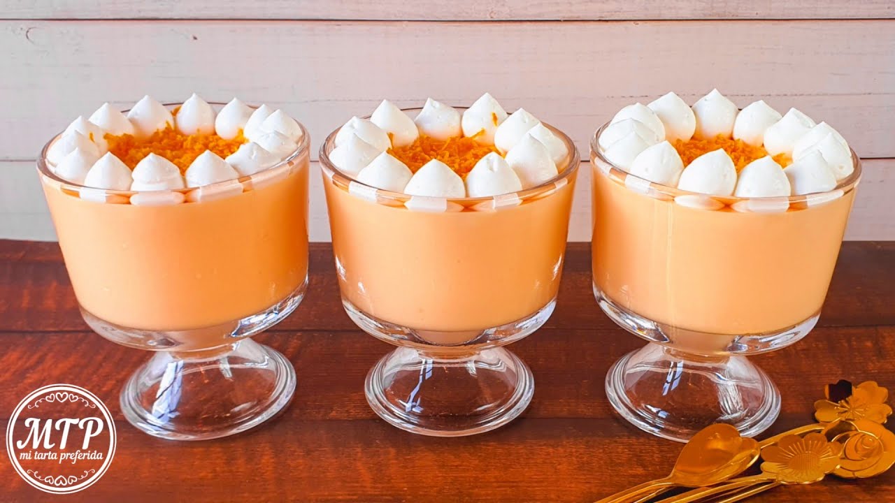MOUSSE DE NARANJA | Receta fácil | Mi tarta preferida