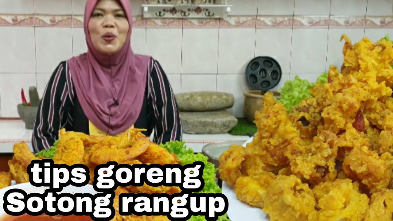 Pecah rahsia Sotong goreng tepung rangup /  secret recipe for crispy calamari