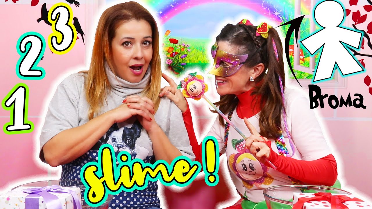 123 SLIME de HADA !! Aprendo magia y BROMA a HADA DE FRESA (Día de los Inocentes)
