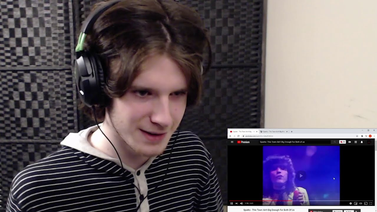 This was nuts!!:) Sparks - This Town Ain't Big Enough For Both Of Us (REACTION)