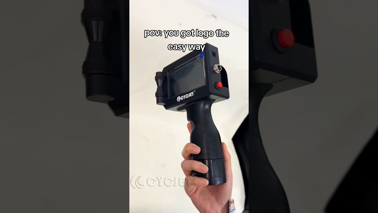 Just can print on any surface including colth or glass! #handheldprinter