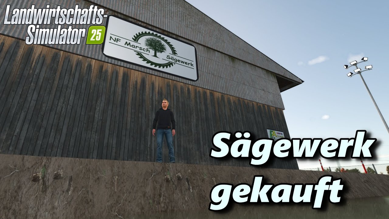 LS 25 NFM #08 - Sägewerk gekauft - Theorien
