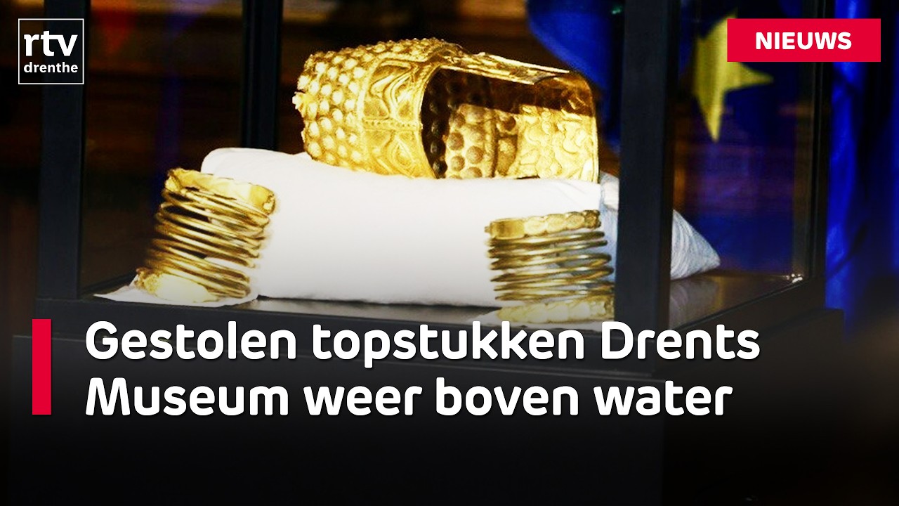Gouden helm en twee armbanden terecht, OM maakt afspraken met verdachten | RTV Drenthe