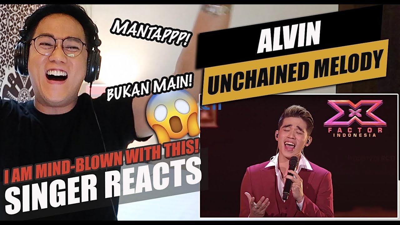 ALVIN - UNCHAINED MELODY (TODD DUNCAN) [X FACTOR INDONESIA 2021] | SINGER REACTION