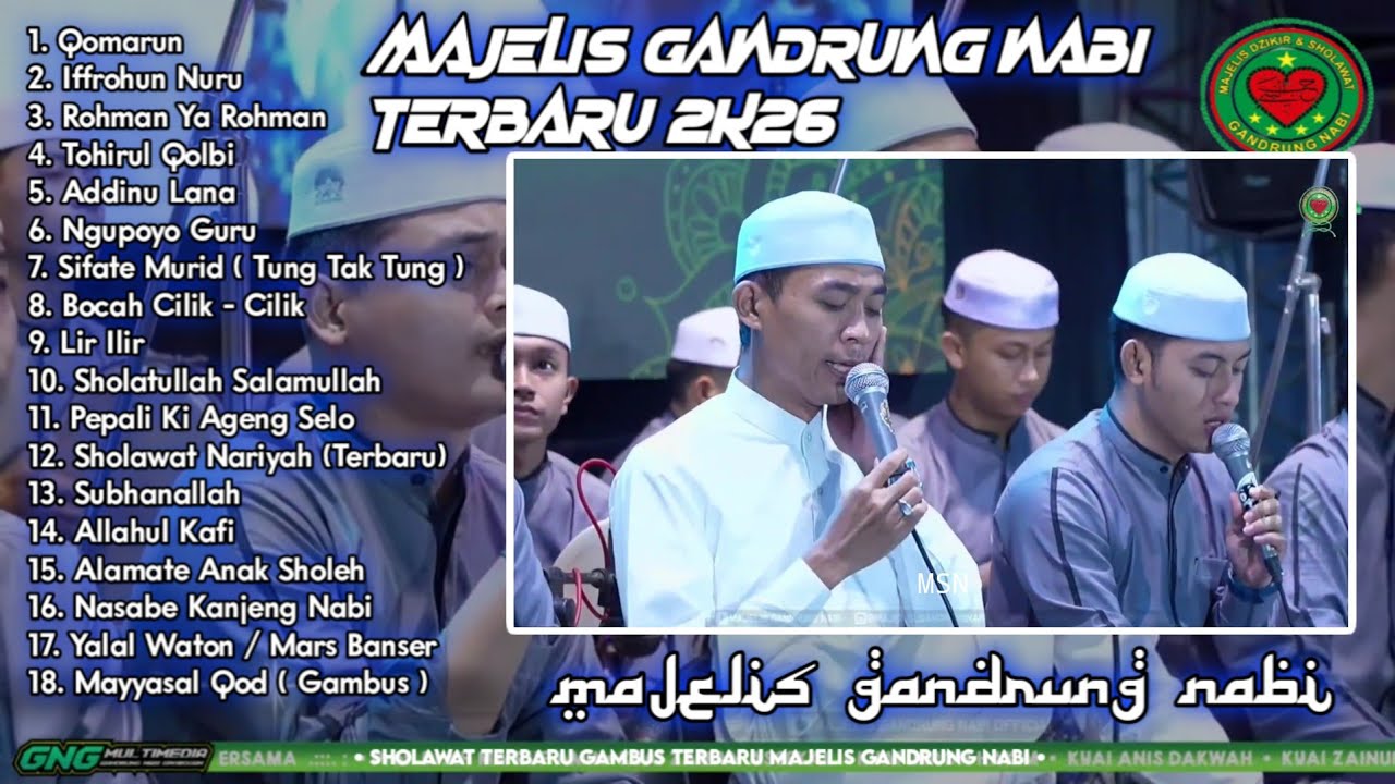 FULL ALBUM TERBARU MAJELIS GANDRUNG NABI || TANPA IKLAN SHOLAWAT GANDRUNG NABI