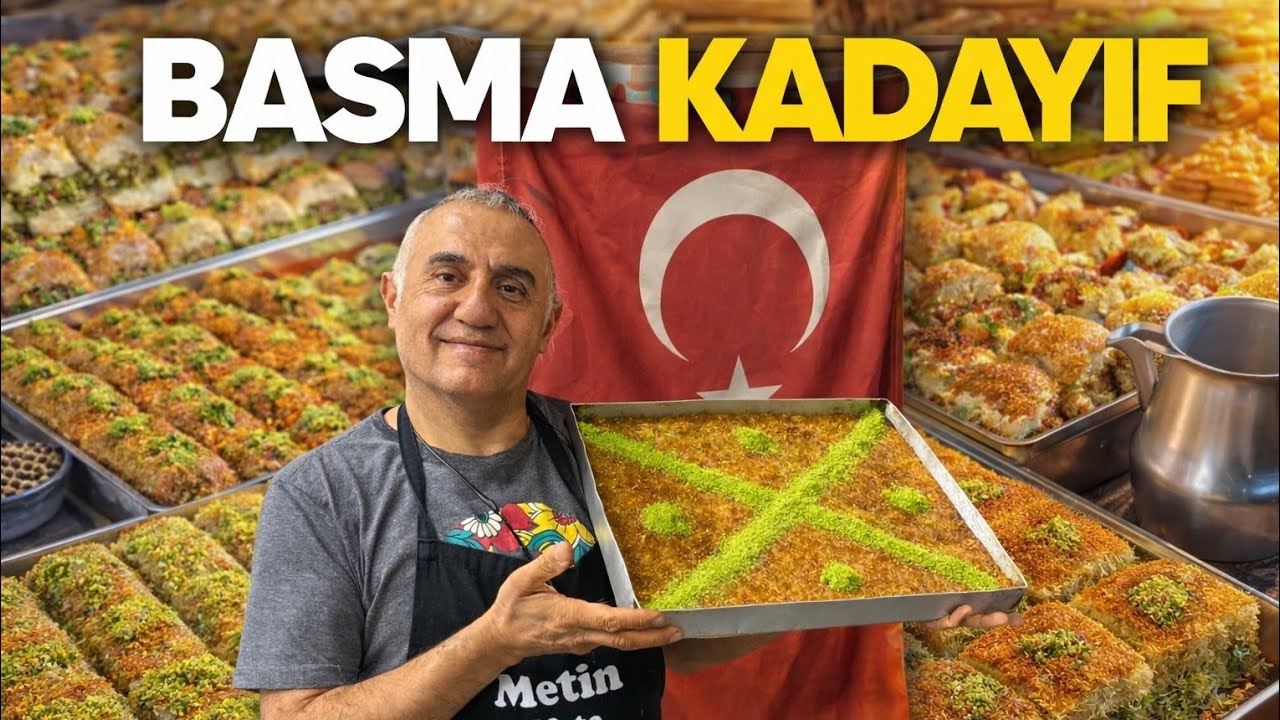 USTASINDAN BASMA KADAYIF TARİFİ!