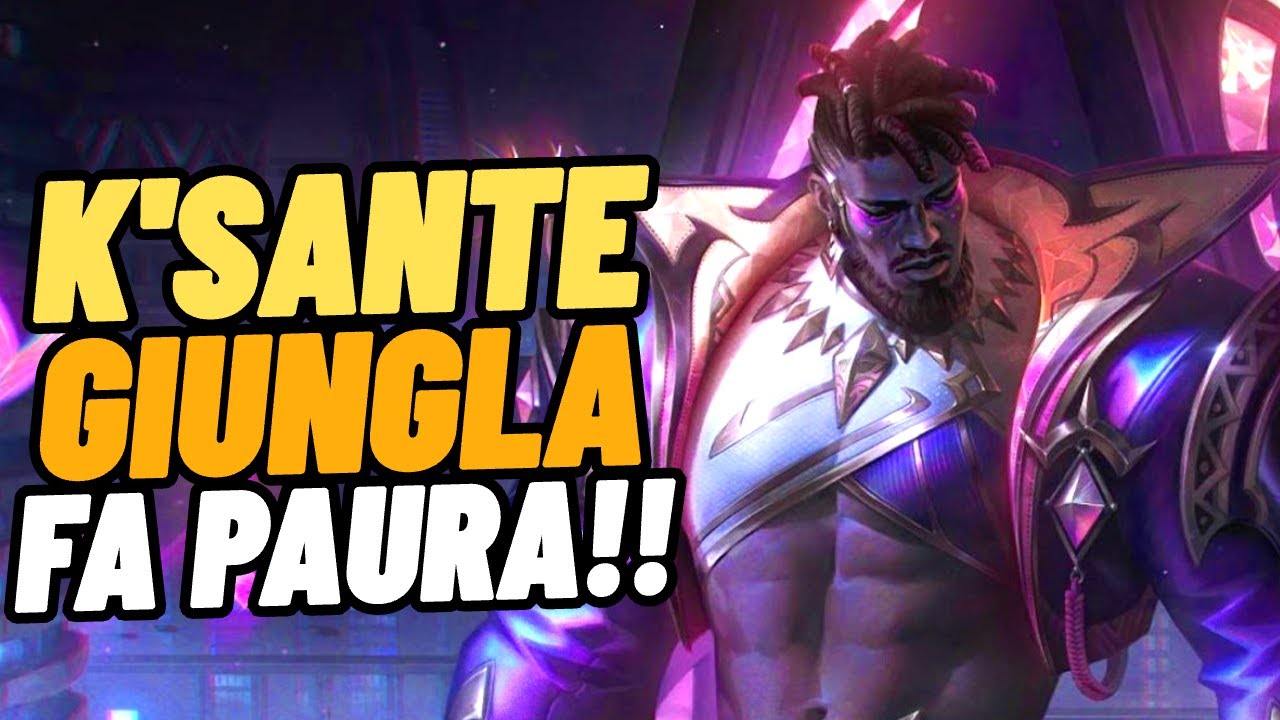 [ITA] K'SANTE JUNGLE gameplay: è FIGHISSIMO! 🔥😱 K'sante ita