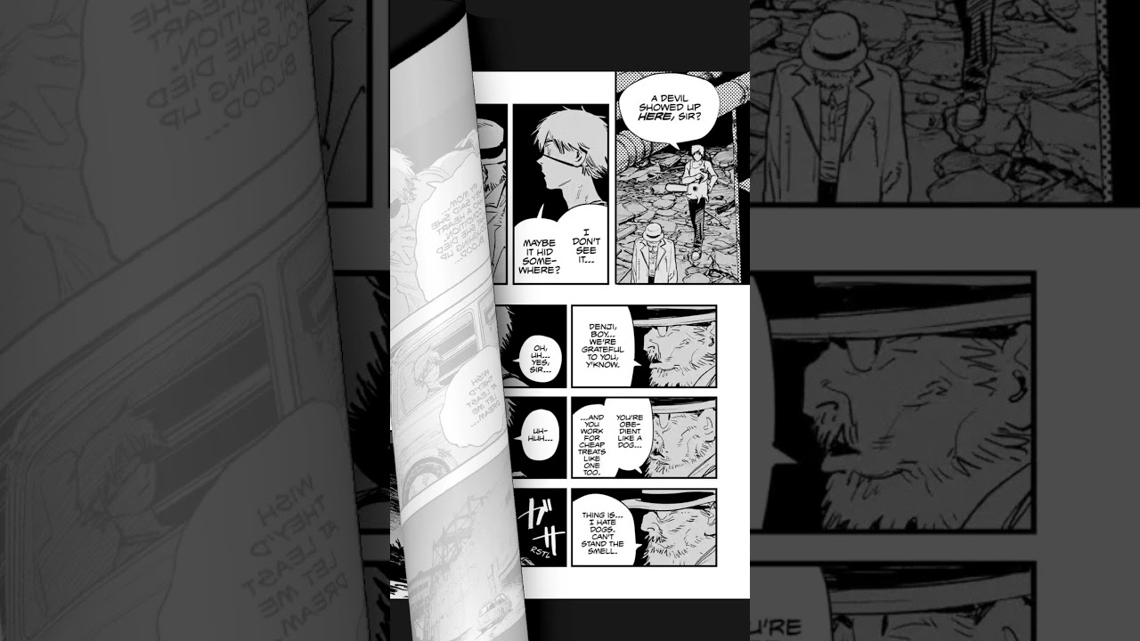 CHAINSAW MANBY TATSUKI FUJIMOTOChapter 1: Dog & Chainsaw #manga #anime2024 #anime2025 #anime #animef