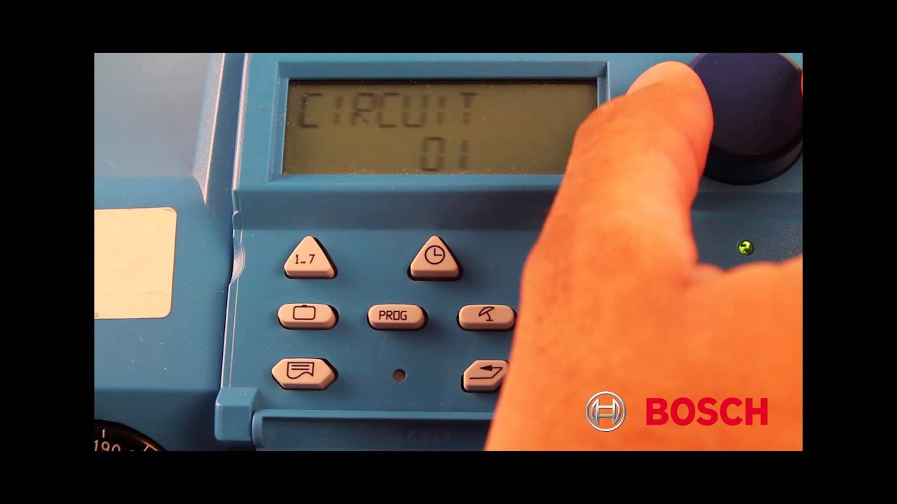Buderus Logamatic Controls 2107: Setting the Reference Temperature