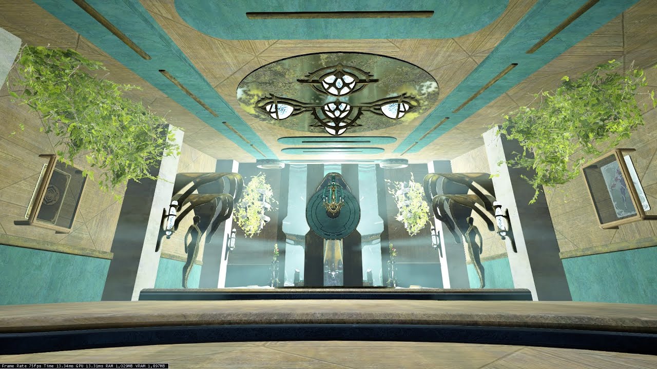 Warframe Orbiter decoration - New Operator room layout and other updates