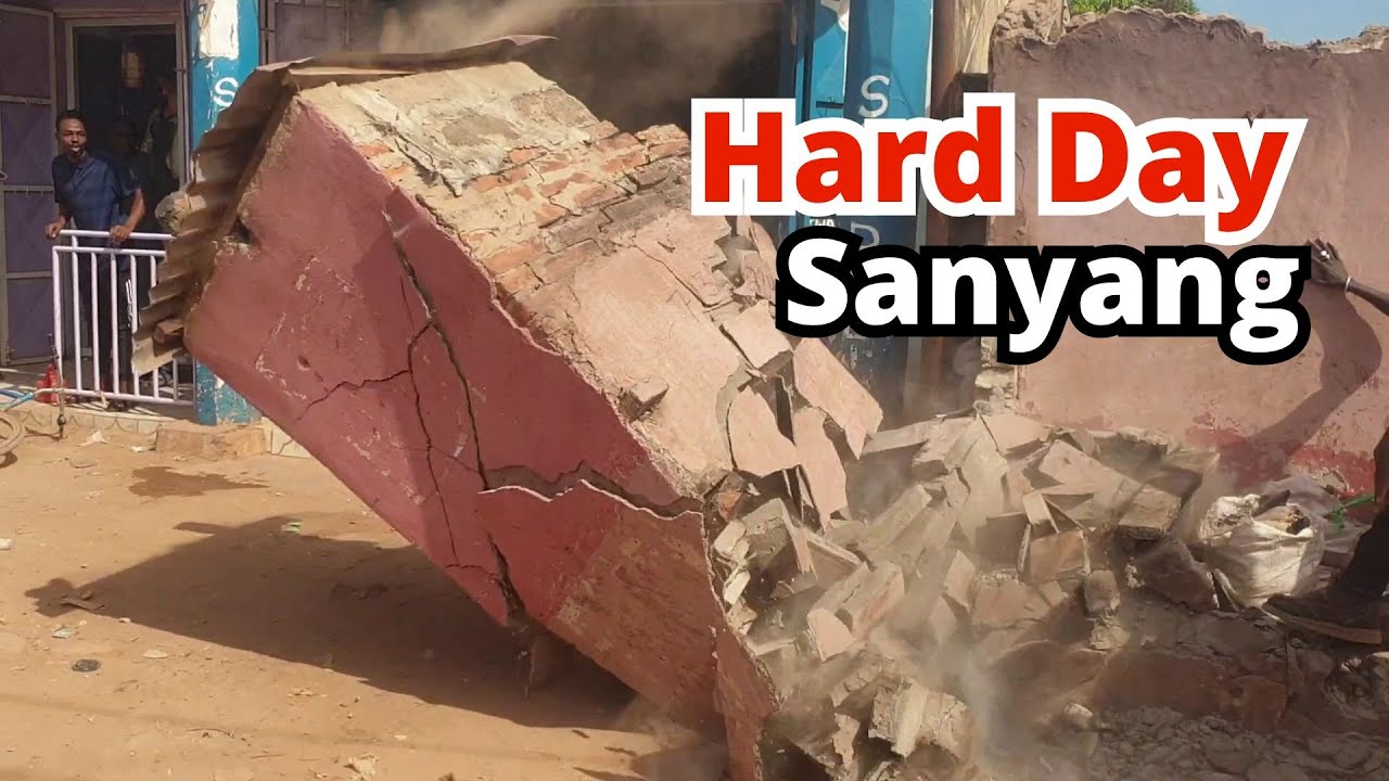 Demolition continues Sanyang in The Gambia