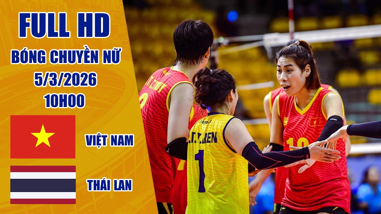 Việt Nam - Thái Lan | Trận đấu dưới sức của các cô gái Việt Nam