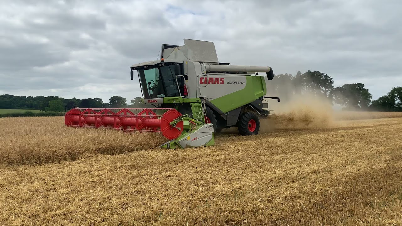 Claas Lexion 570+ c/w 750 Vario Header