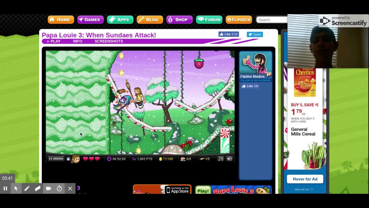 Papa Louie 3: When Sundaes Attack! - Level 6, Mission 6 (Level 6 COMPLETE!)