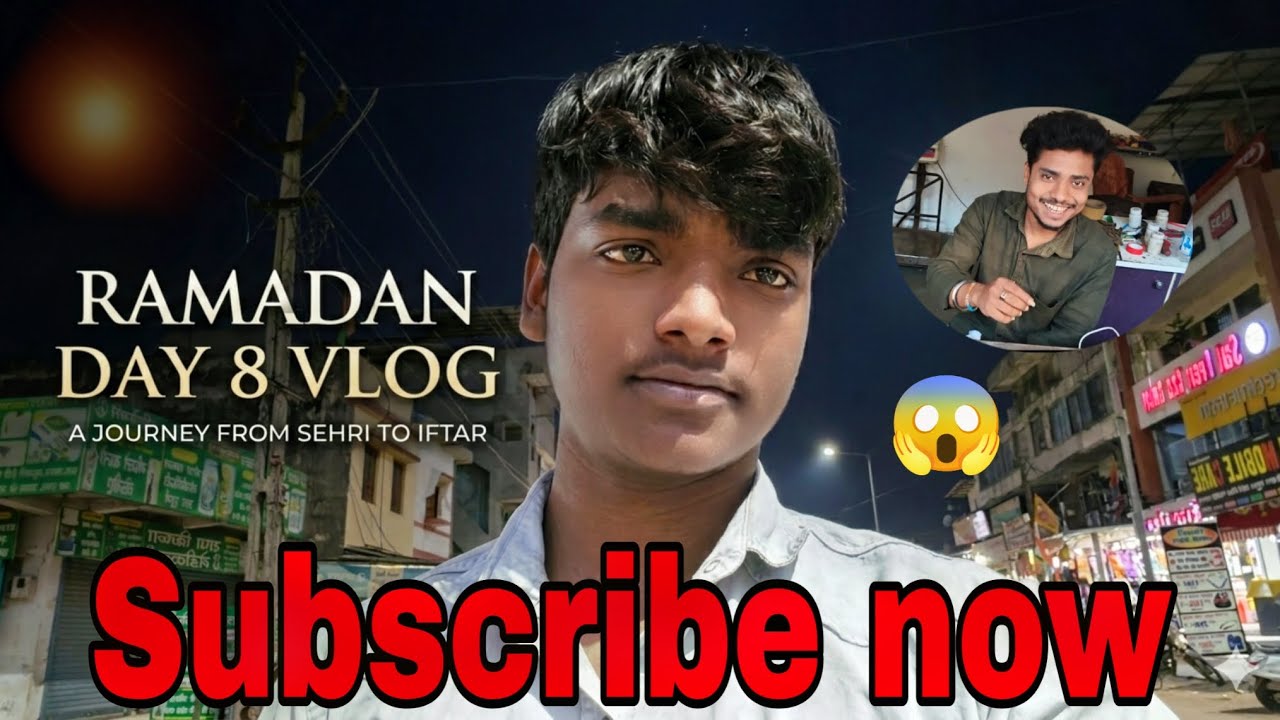 Ramdan Day 8 Vlog | Sehri se Iftar tak Full blog🌙 8 Roja Complete🤲#Ramzan2026 #Ramzan #RozaJourney